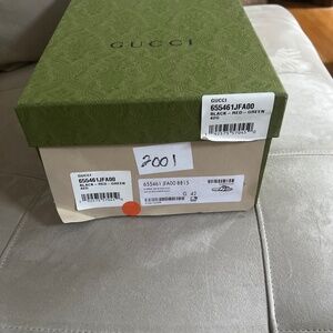 Gucci GG Interlocking Logo Rubber Sandals Shoes Slides Size 42 NEW